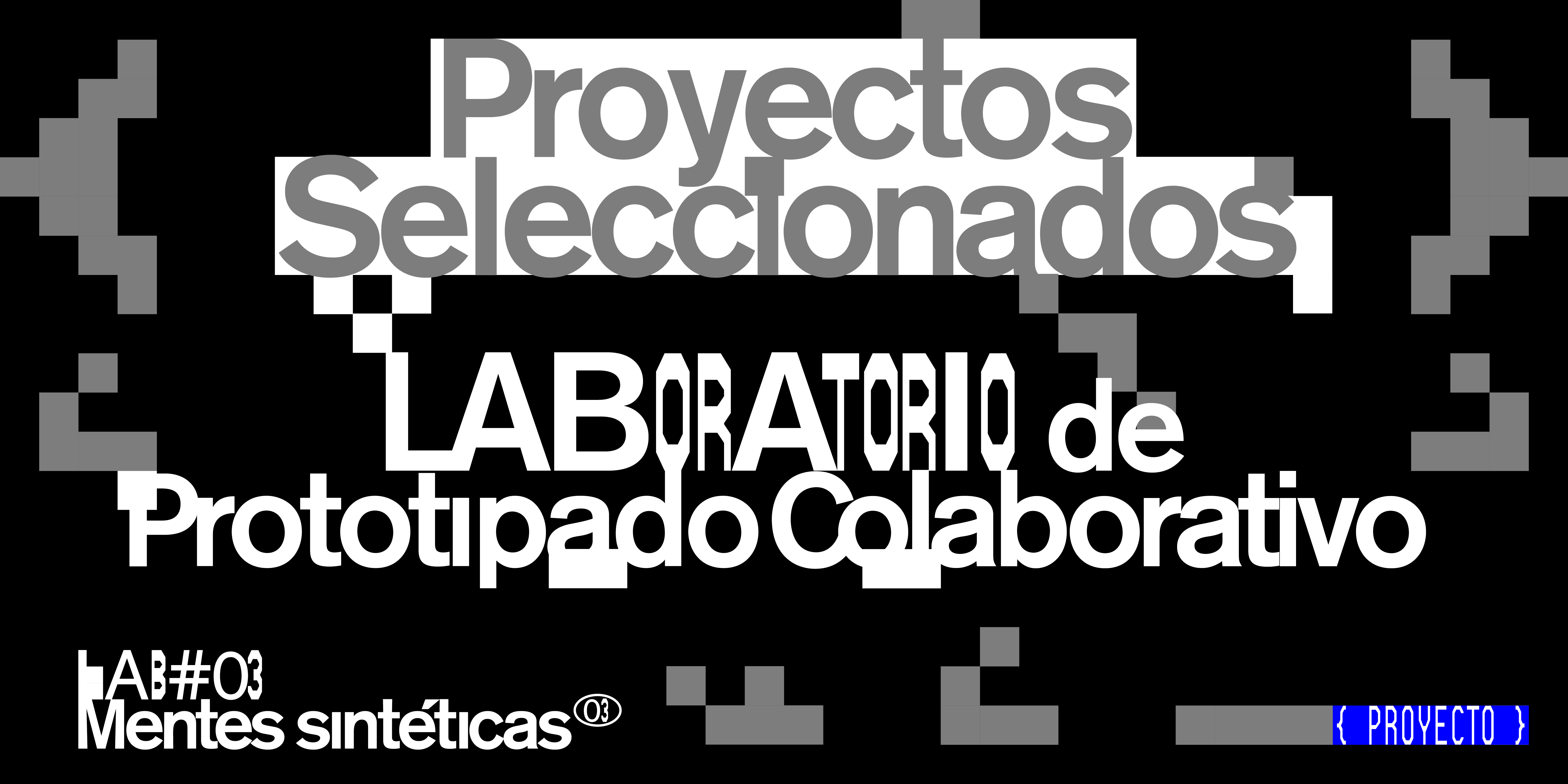 Laboratorio de Prototipado Colaborativo: proyectos seleccionados LAB#03