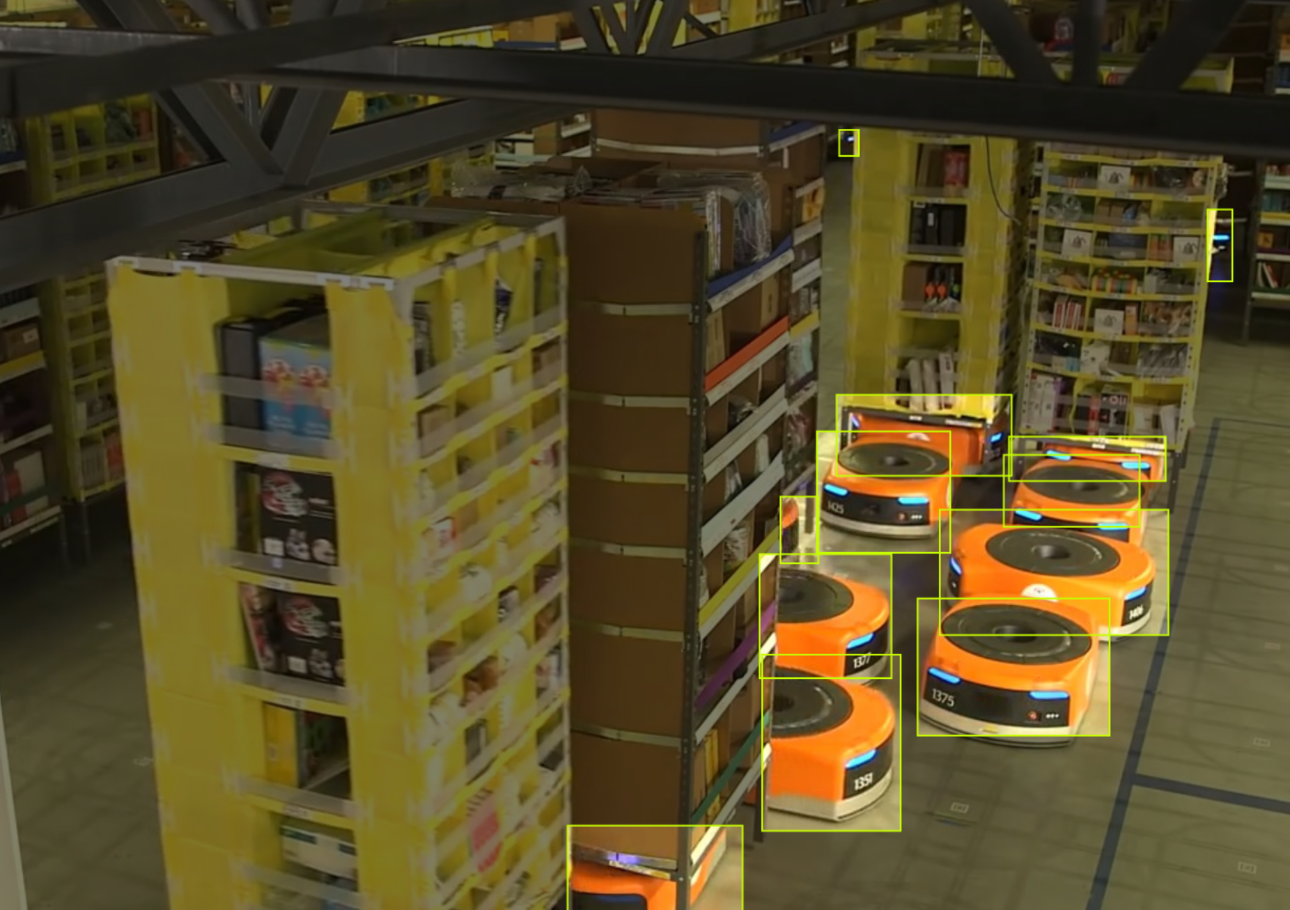 Amazon Computer Vision Model. Fuente Roboflow Universe (Georgia Southern)