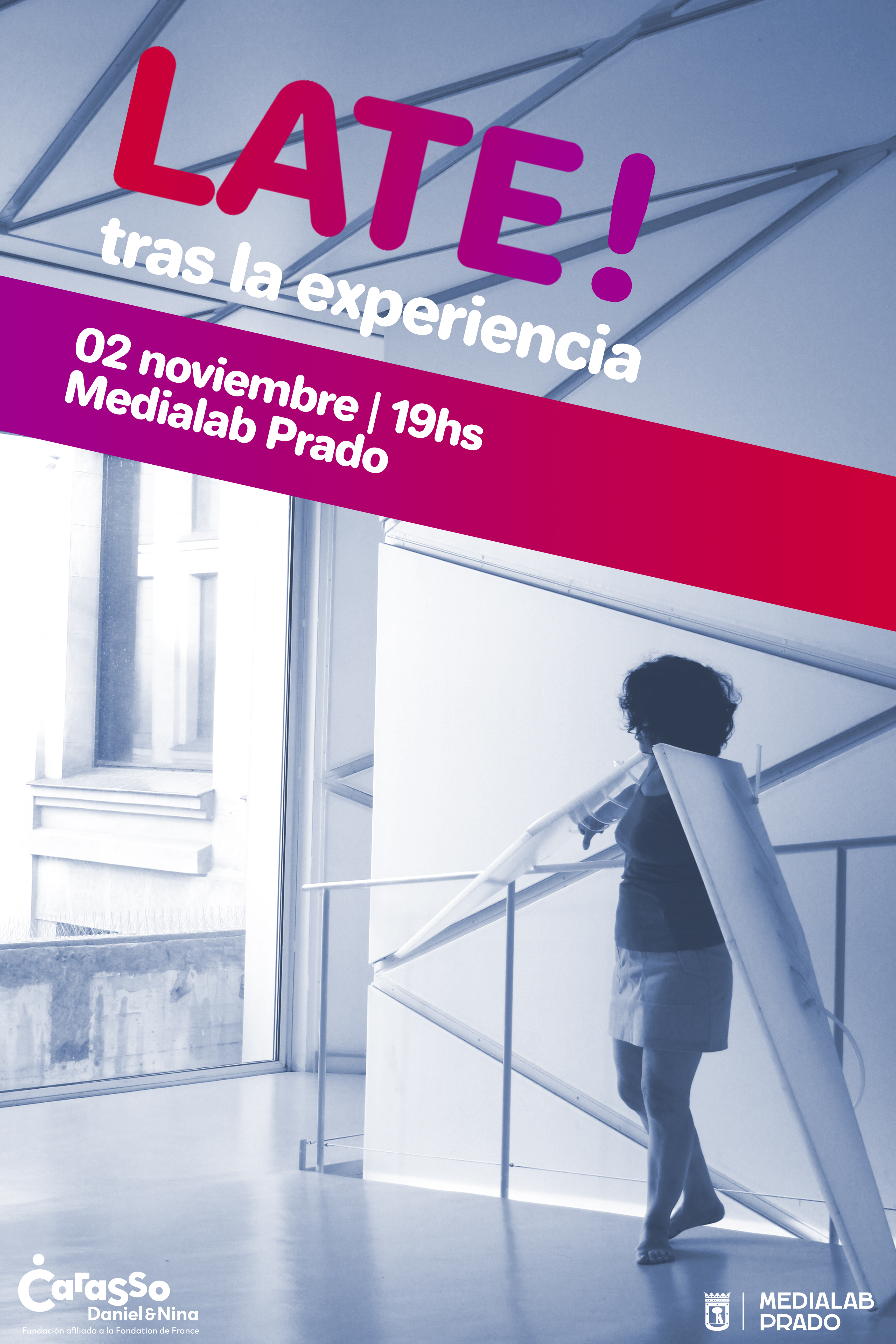 Encuentro Tras la Experiencia, LATE 2 de noviembre a las 19h en Medialab Prado