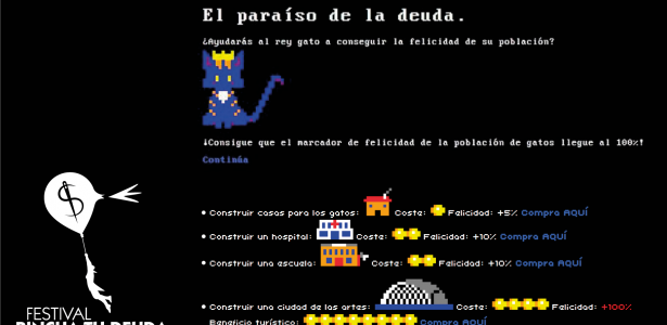 Interactive Workshop 'El Paraíso de la Deuda'