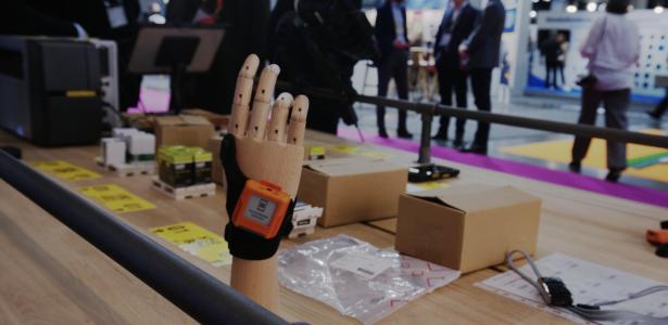 Logistics technology demonstration at a trade fair, Gothenburg, Sweden, 2025. Photo credit: Benjamin Gerdes