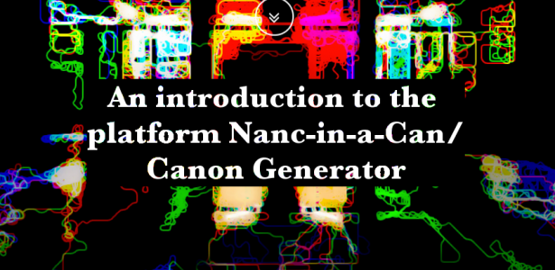 An introduction to the platform Nanc-in-a-Can/Canon Generator
