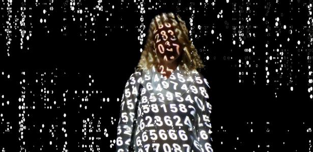 A woman pixel image 