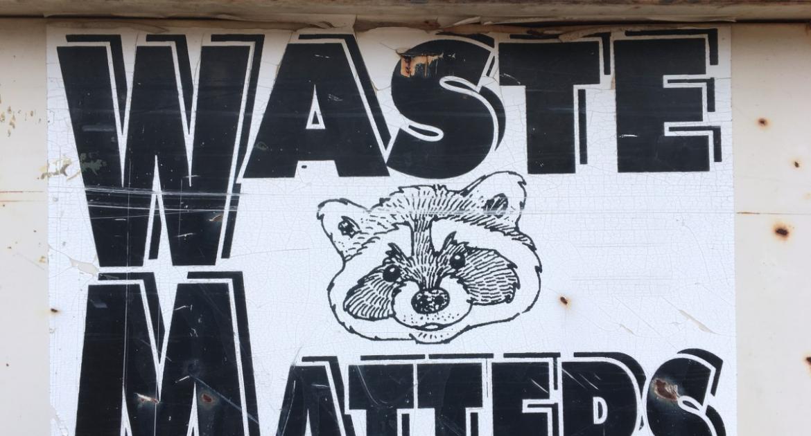 Waste matters graffity