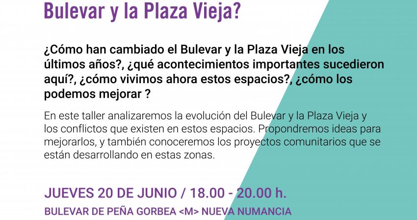Cartel de la actividad