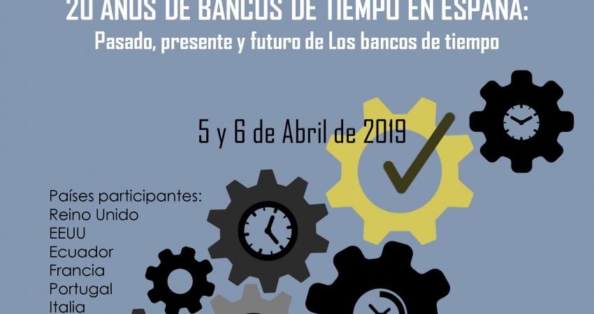 Cartel Jornadas de bancos de tiempo
