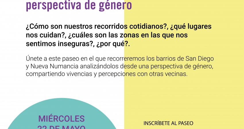 Cartel paseo diurno