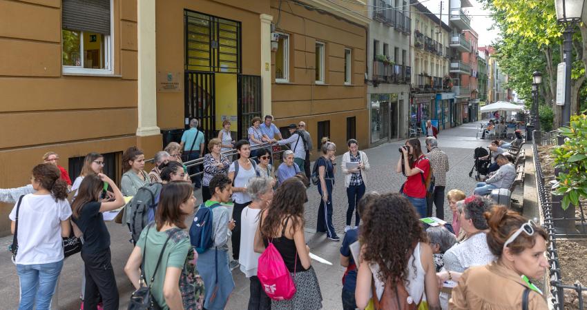 Grupo de mujeres participantes en el proyecto