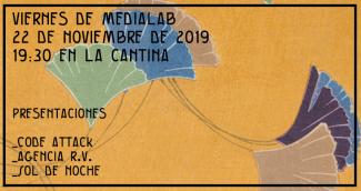 Cartel viernes de Medialab