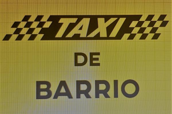TAXI DE MADRID-TAXI DE BARRIO