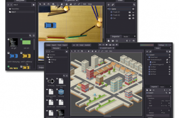 Imagen del proyecto godot