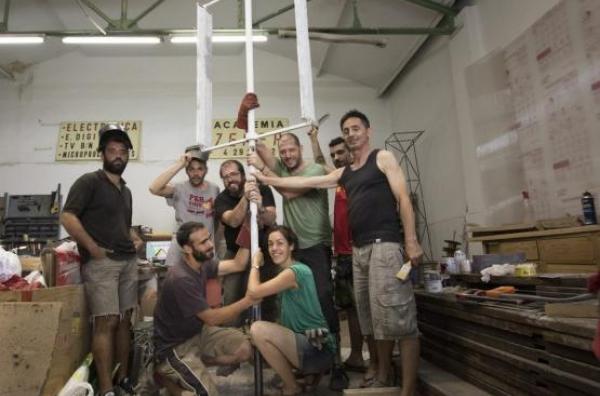 Equipo del proyecto Aerogenerador para huerto urbano