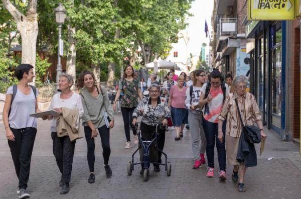 Paseo urbano con perspectiva de género