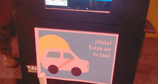 Imagen del prototipo v3 el día de la presentación