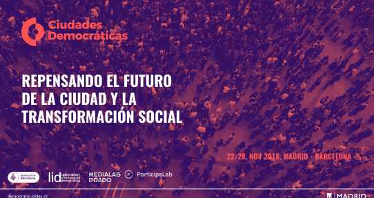 Madrid and Barcelona lanzan juntas el encuentro internacional  Ciudades Democráticas 