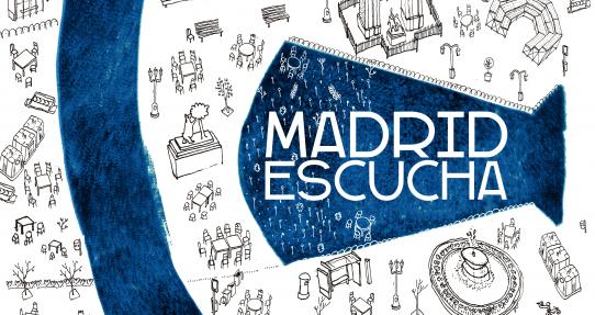 Imagen cartel Madrid Escucha
